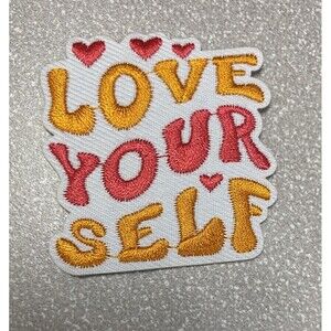 Love Your Self Iron On Patch New